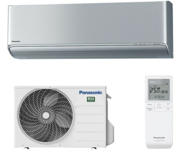 Panasonic KIT-XZ20-CKE Etherea Ezüst Inverteres Split klíma